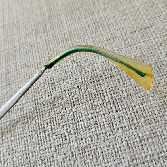 Vintage Safilo Women Glasses Frame Silver Tone 50[]18 135 Eyeglasses Eye Wear main image 7